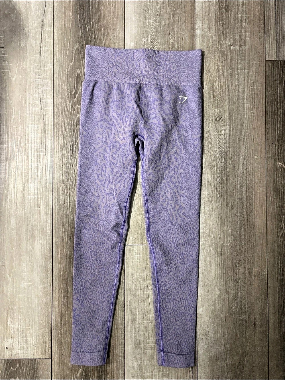 GYMSHARK Adapt Animal Seamless Leggings Purple Small